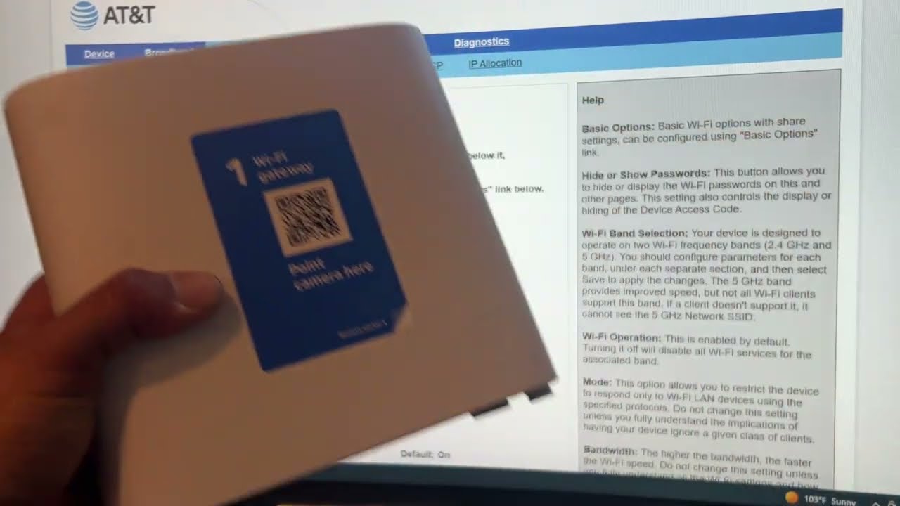 Лучшая настройка Wi-Fi на шлюзе-маршрутизаторе AT&T bgw320 wifi6