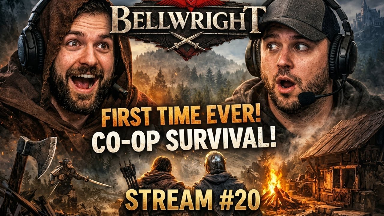 Bellwright The Journey Continues Stream #20 | Co-Op Survival w/ KrafterZ