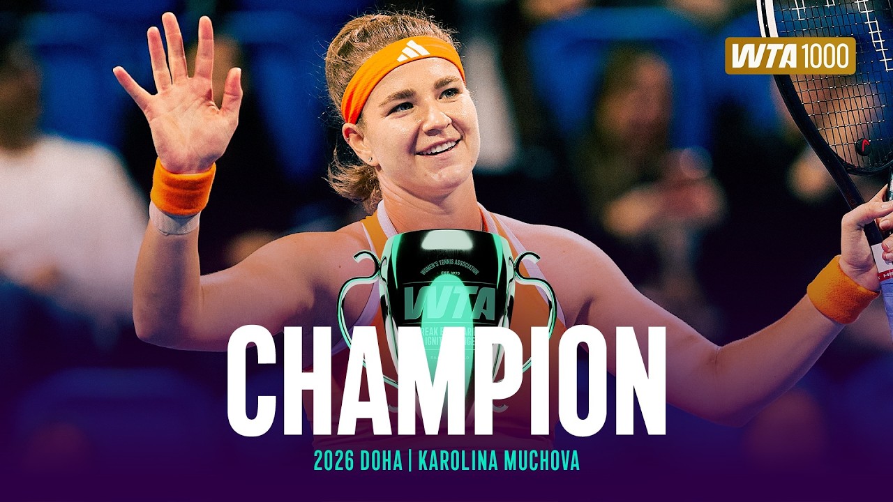 How Karolina Muchova Won Doha 2026 | WTA Champions Reel