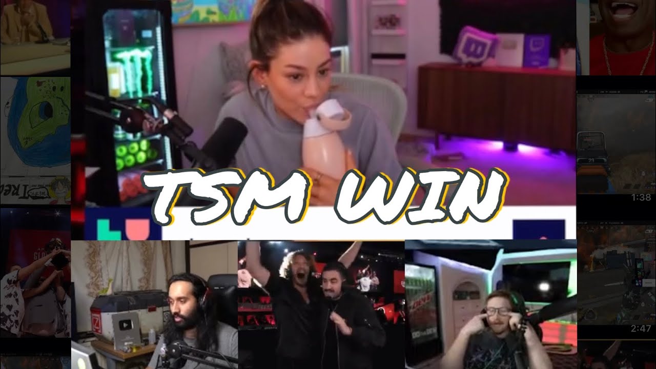 Streamers React on TSM winning the APEX LEGENDS ALGS WORLD CHAMPIONSHIP! Lululuvely Shiv Scump..