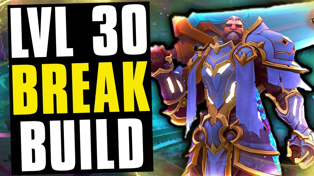 Wayfinder: LEVEL 30 WINGRAVE BUILD! My Endgame Break Power Build - Solo ALL Content!