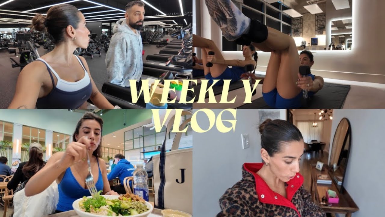 WEEKLY VLOG: pilates event, gym workouts, recipes and new partnerships