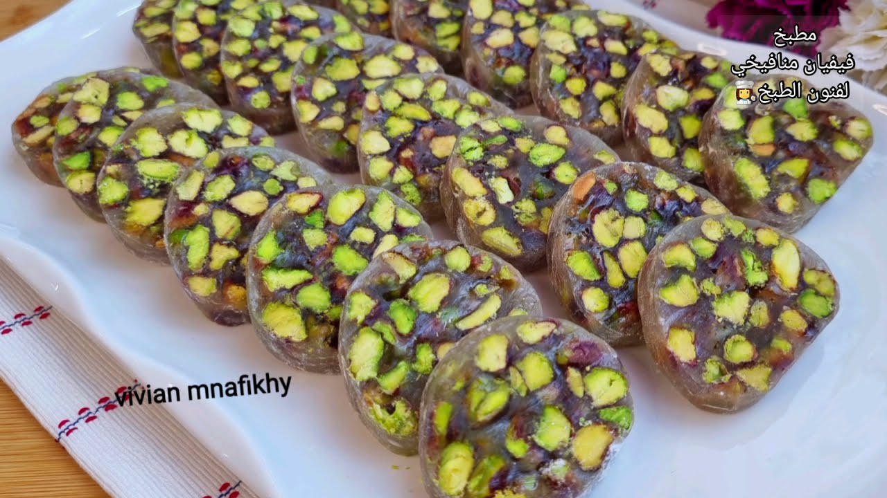 راحة الحجاج بالفستق الحلبي🥰(ملبن)بأسهل وأبسط طريقةوبدون أي تعقيدات👌وبمكونات بسيطة وطعم اكتر من رائع😋