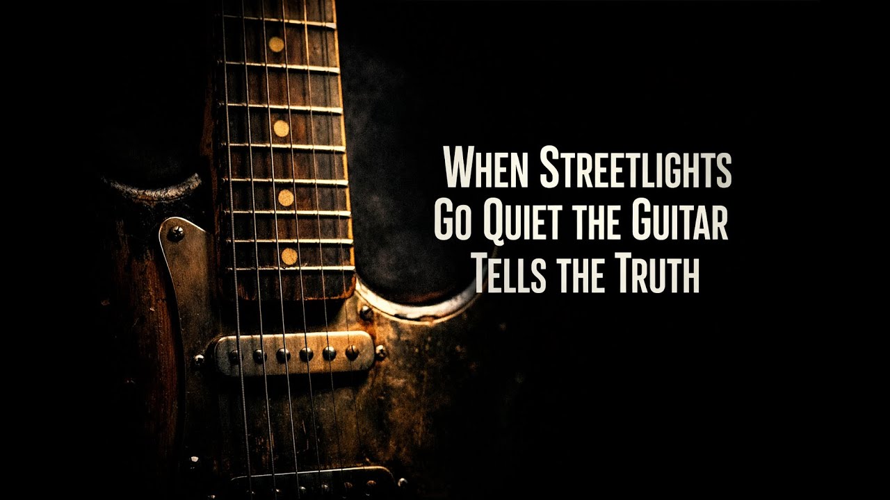 When Streetlights Go Quiet the Guitar Tells the Truth
