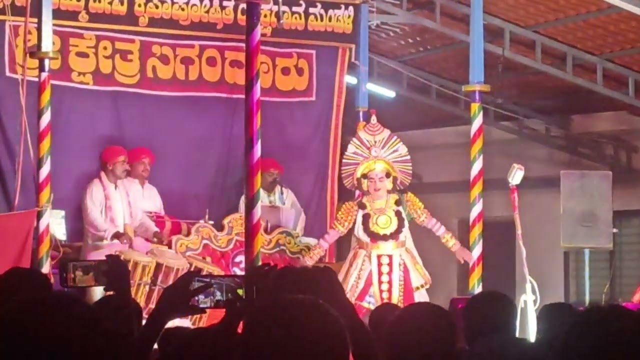 ✨ರಾಜ ರುದ್ರಕೋಪ ಯಕ್ಷಗಾನ ✨ರುದ್ರಕೋಪನಾಗಿ - ಉದಯ ಕಡಬಾಳ❌ಸಿಗಂದೂರು ಮೇಳ #yakshagana