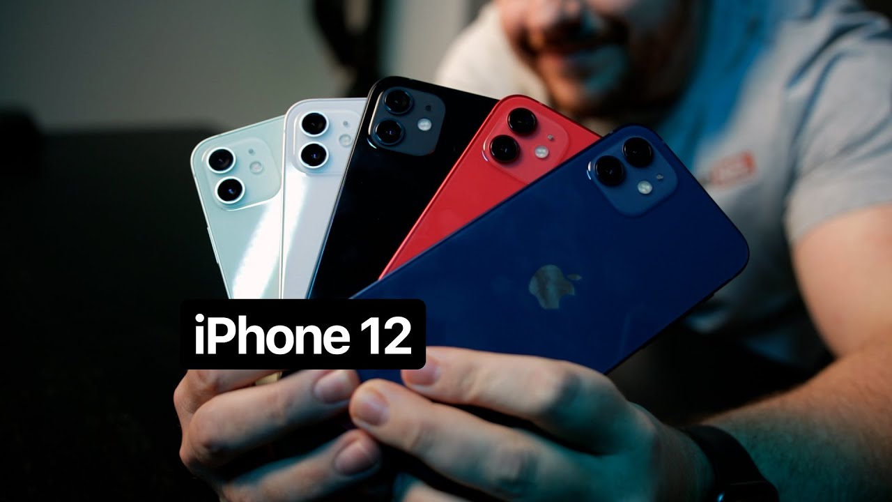 Unboxing de todas as cores do iPhone 12!
