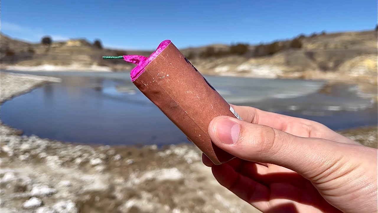 Testing LEGAL Vintage / Old Firecrackers