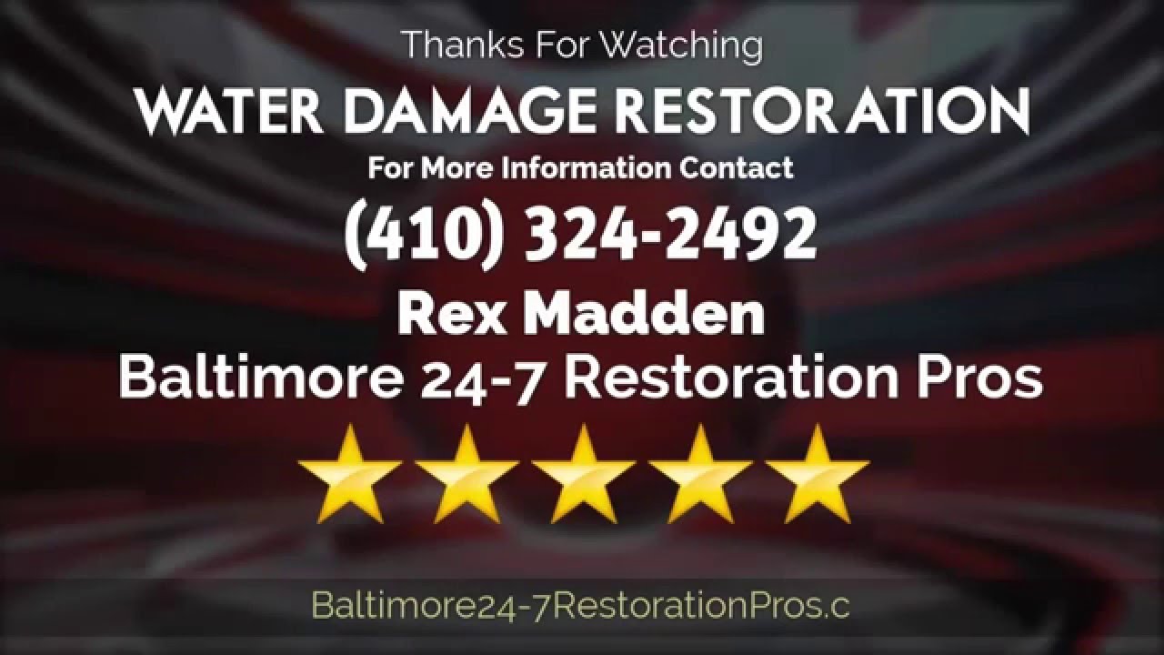 Jessup MD Water Flood Damage Services Restoration Experts