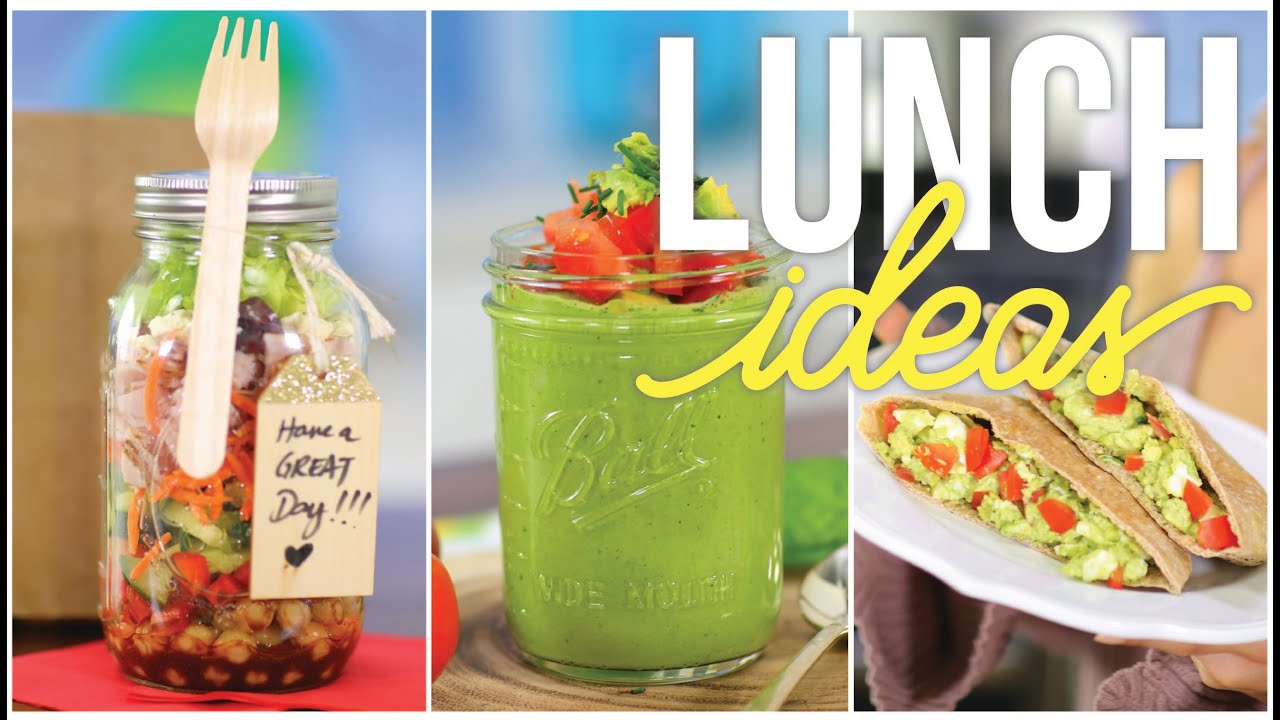 Creative, Healthy Lunch Ideas for School & Work!