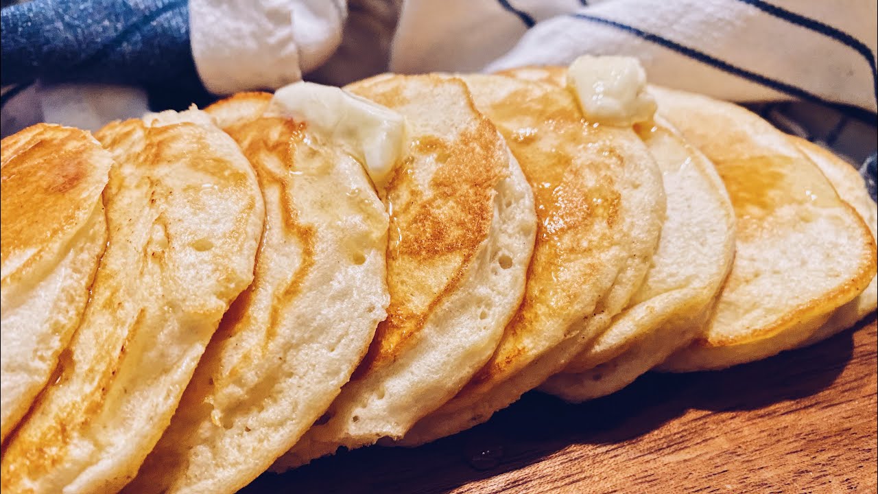 Die besten Pancakes - Fluffige Buttermilch Pancakes - American Pancakes schnell selbst gemacht