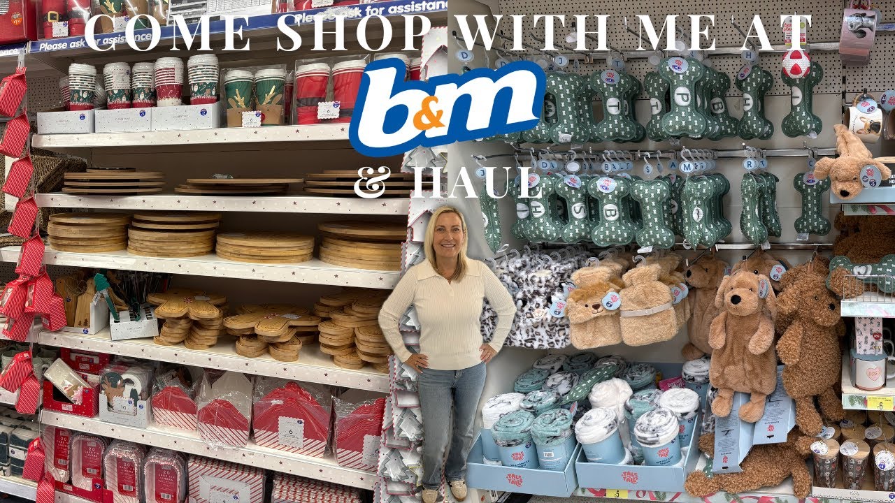 B&M COME SHOP & HUGE HAUL Sept 2025 - Christmas, Home, Gifts & More | Italo Jewelry 