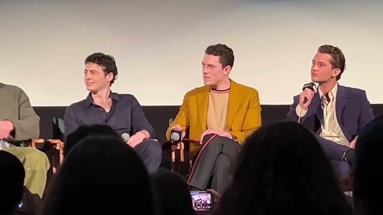 2024.01.14 MASTERS OF THE AIR Q&A with Callum Turner, Anthony Boyle, Nate Mann, Rafferty Law (Aero)