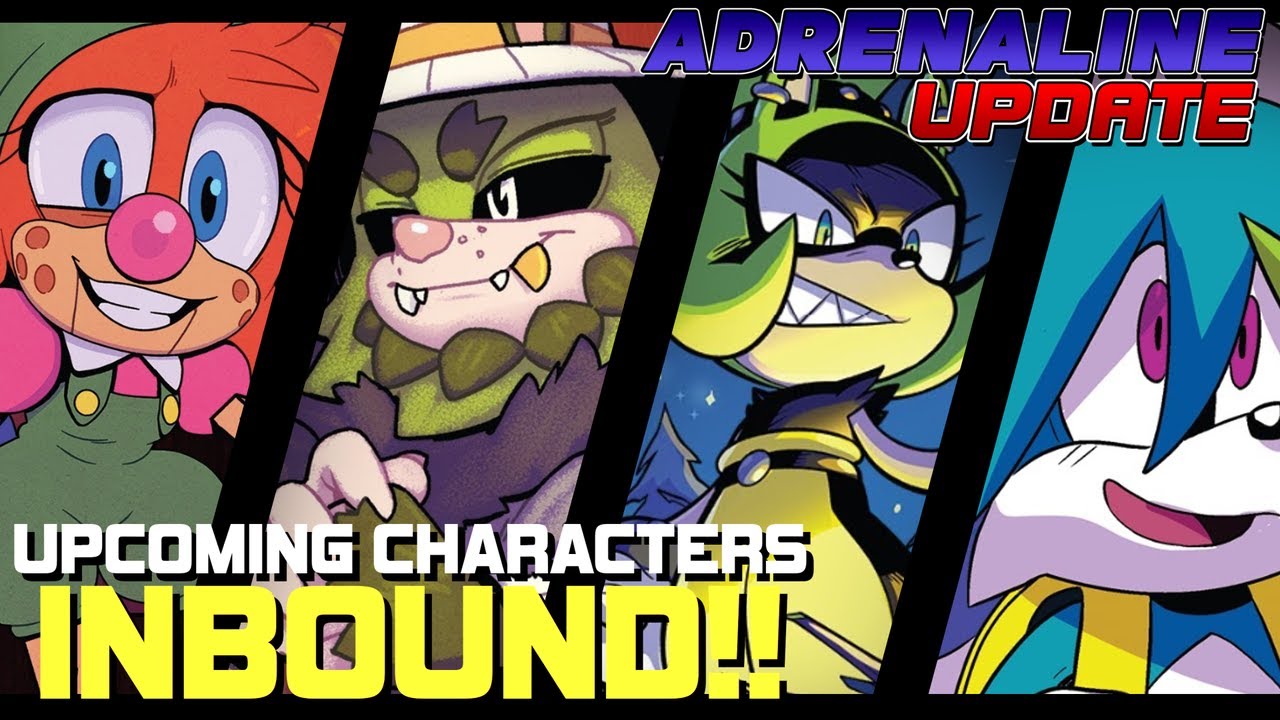 Adrenaline Update - Upcoming Characters INBOUND!! (IDW)