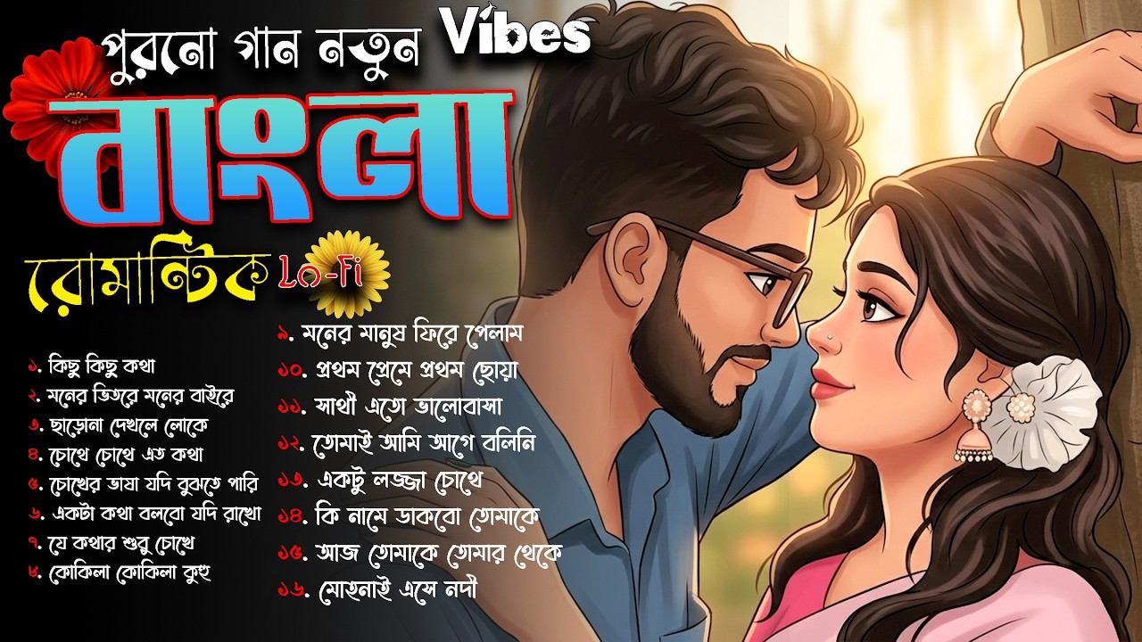 Bangla Romantic Lo-Fi Songs 2026 💕 | Bengali Love Jukebox | Relaxing Chill Beats, Study Music