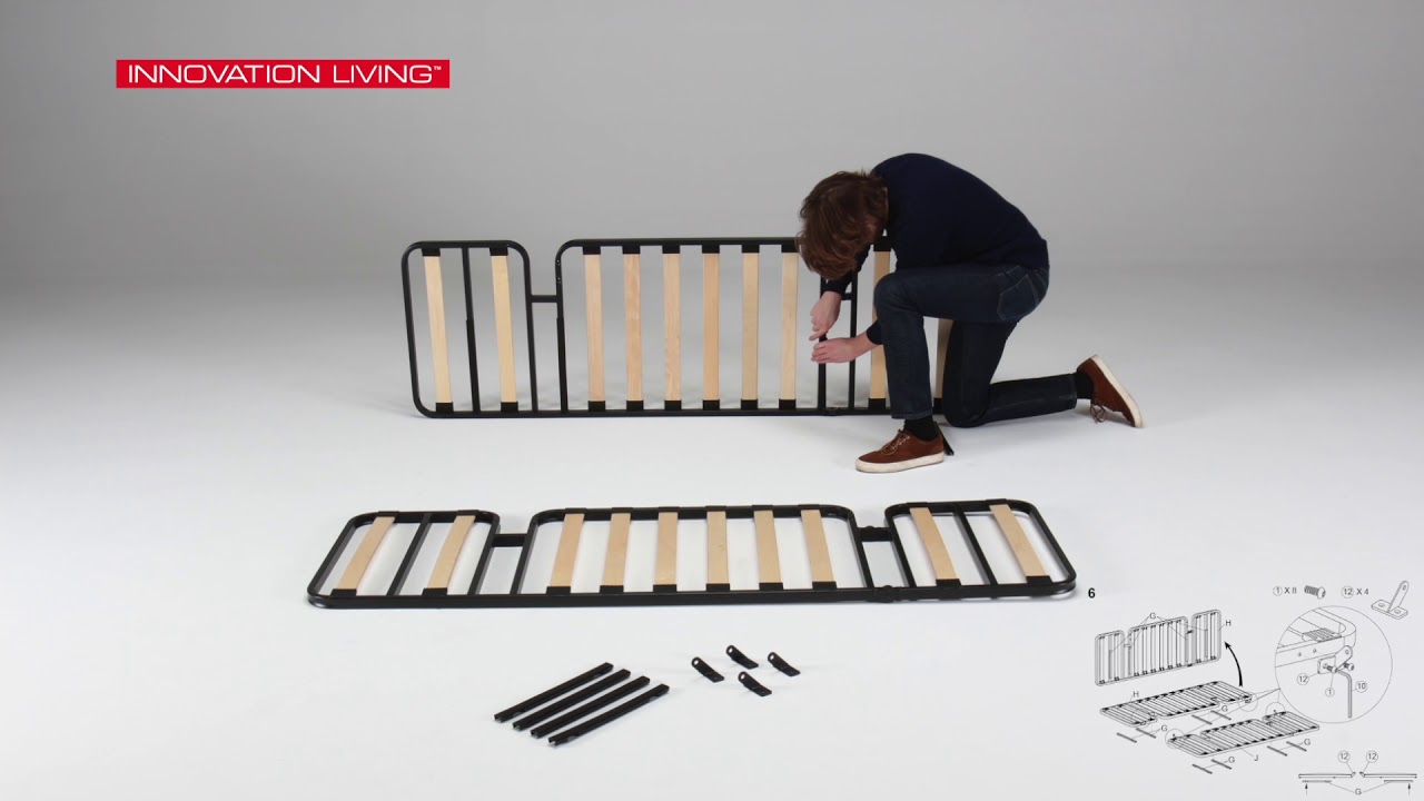 Video demonstrating how to assemble Colpus sofa bed