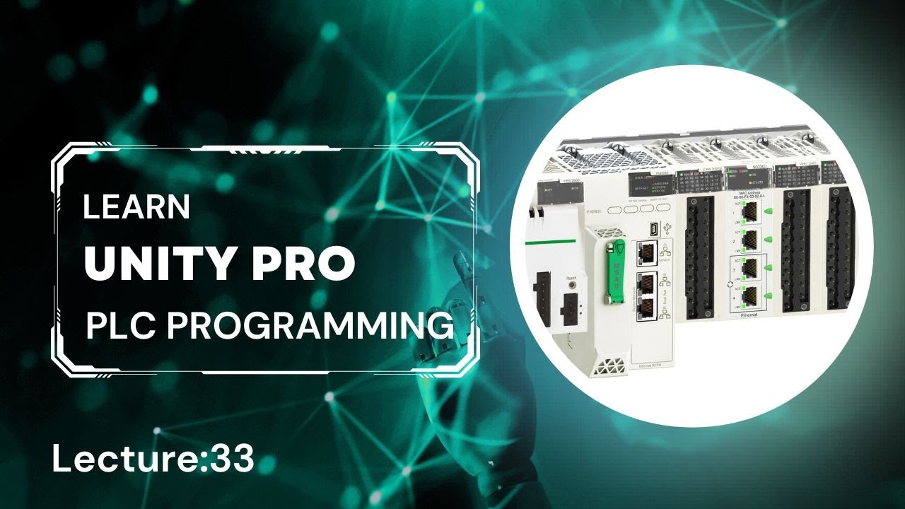 Lecture 33: UNITY PRO plc programming Use Arrays (DDT) in Your PLC Application industrial automation