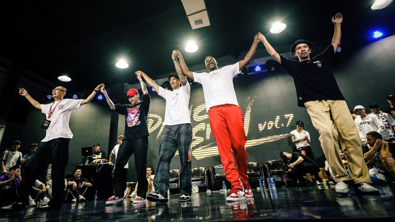 Acky, 杨文昊Viho, Poppin J, Jr. Boogaloo, Popin Pete - Dance Vision vol.7 Popping Judgeshow