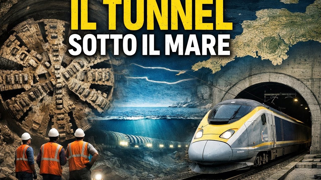 Il Tunnel sotto il Mare: l’incredibile costruzione del Channel Tunnel