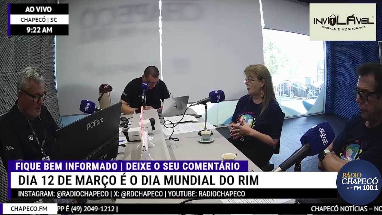 Chapecó Notícias 1ª Edição NO AR (10/03/2026)