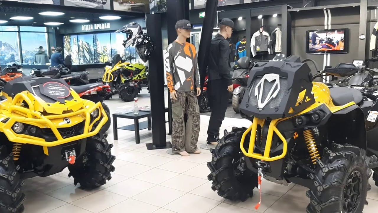 2021 BRP CAN-AM 1000 OUTLANDER Visco4LOK X-MR и RENEGADE Visco4LOK X-MR. Основные моменты и отличия.