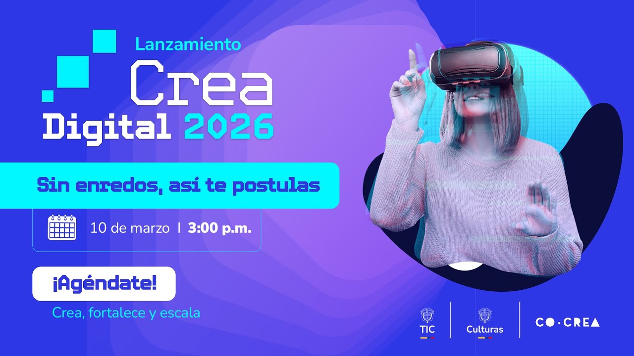 Lanzamiento Crea Digital 2026