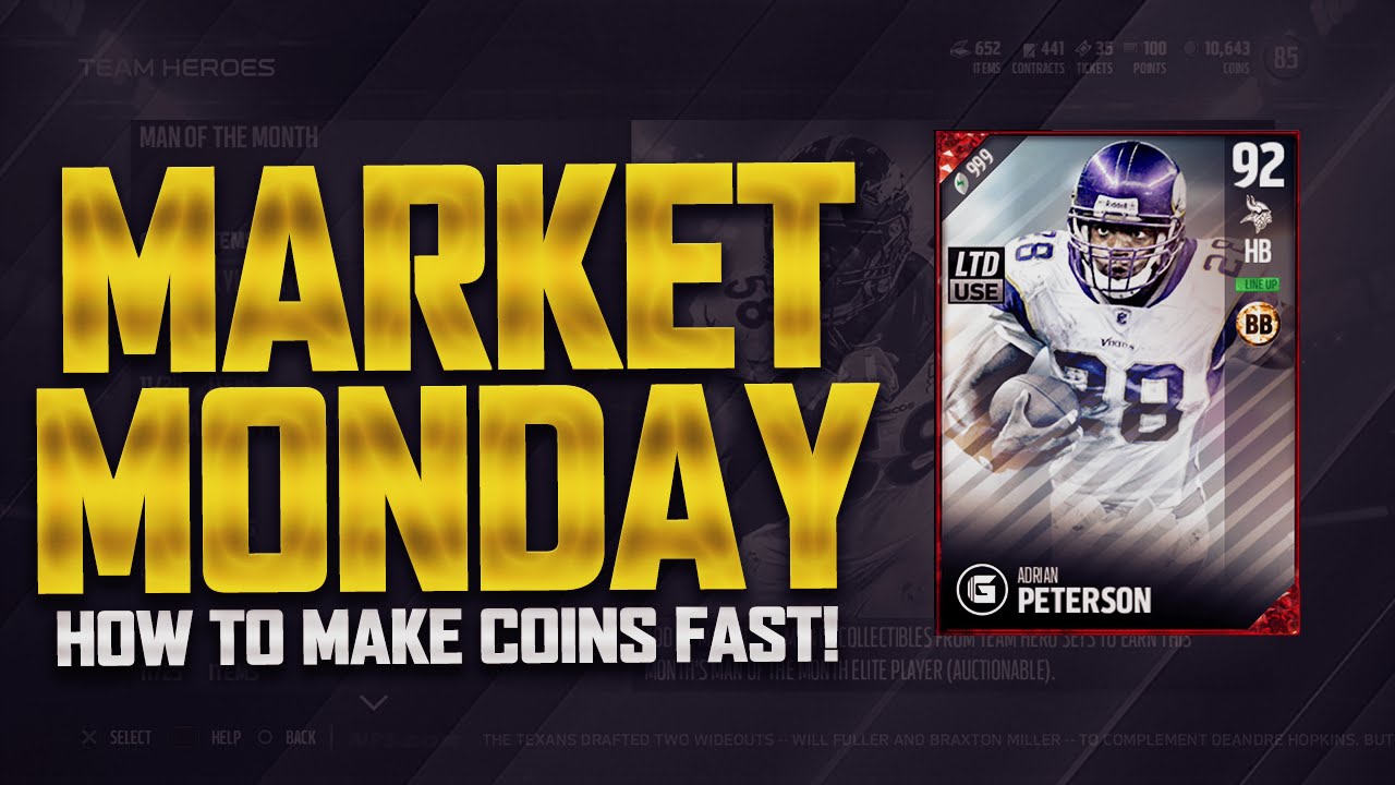 MARKET MONDAY | HOW TO MAKE COINS IN MUT 17 | Spending Money & No Money Spent