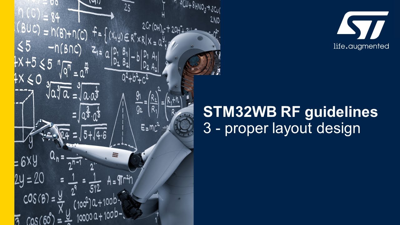 STM32WB RF guidelines - 3 - proper layout design