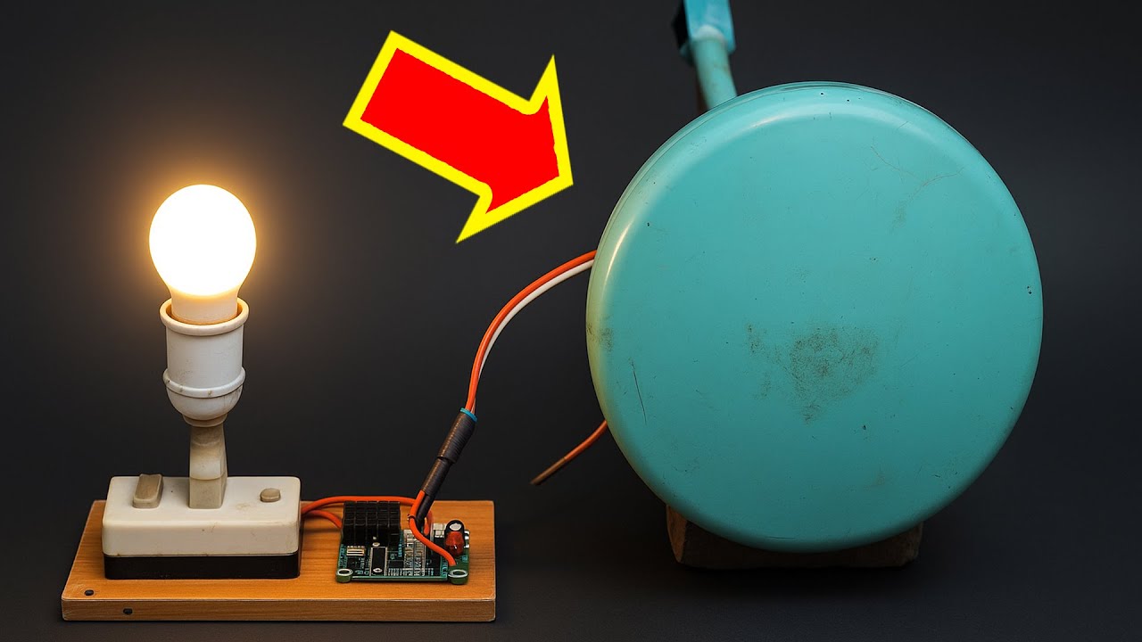 Free Electricity Forever from a Broken Fan — Invention That Shocked Billions