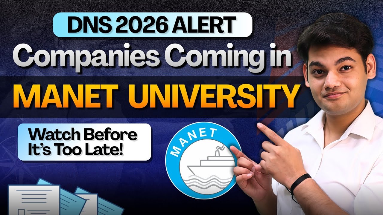 DNS 2026: Companies Coming to MANET University &ndash; Watch Before It&rsquo;s Too Late!@themaritimemate