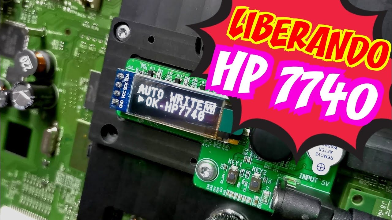 Firmware Reset HP 7740 7720 9010 9020 8710 8720 8210 liberacion de placa hp tecnolgia sin chip