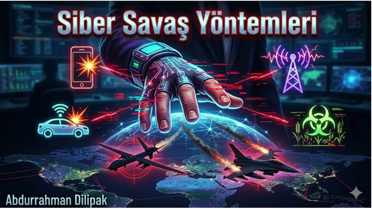 G&uuml;nl&uuml;k Makale: Siber savaş y&ouml;ntemleri
