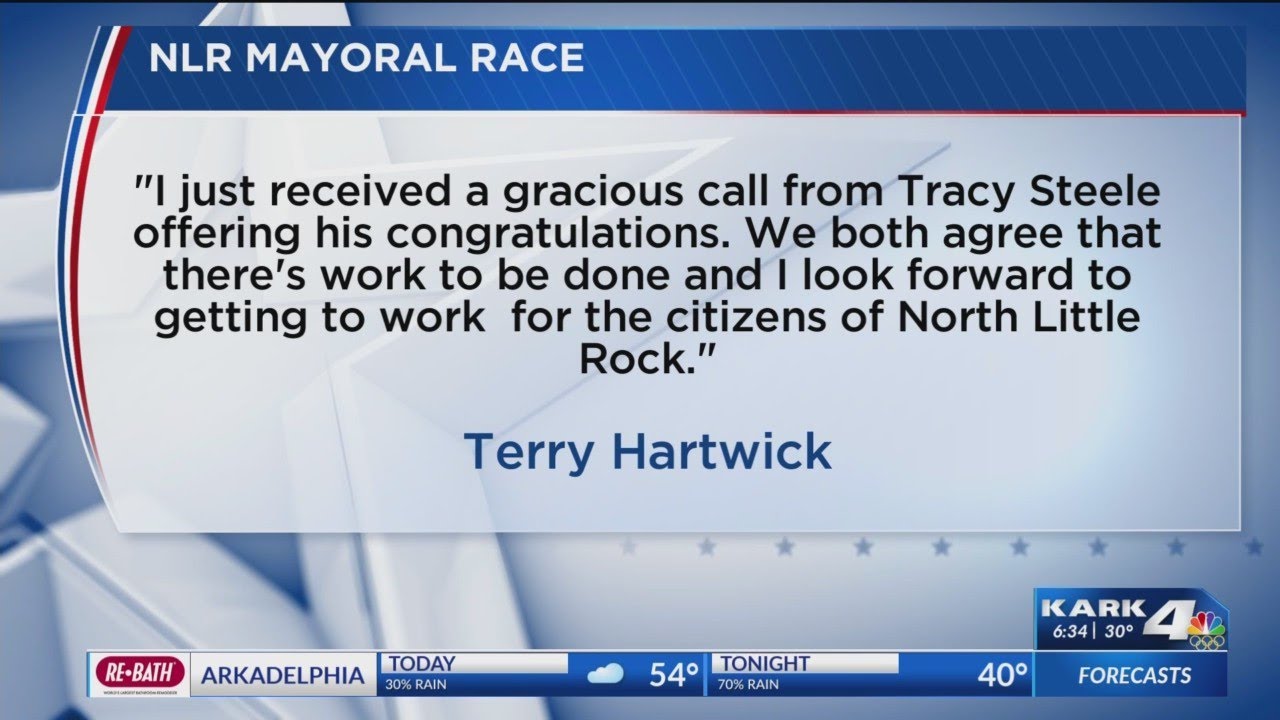 Terry Hartwick wins runoff election to become North Little Rock Mayor