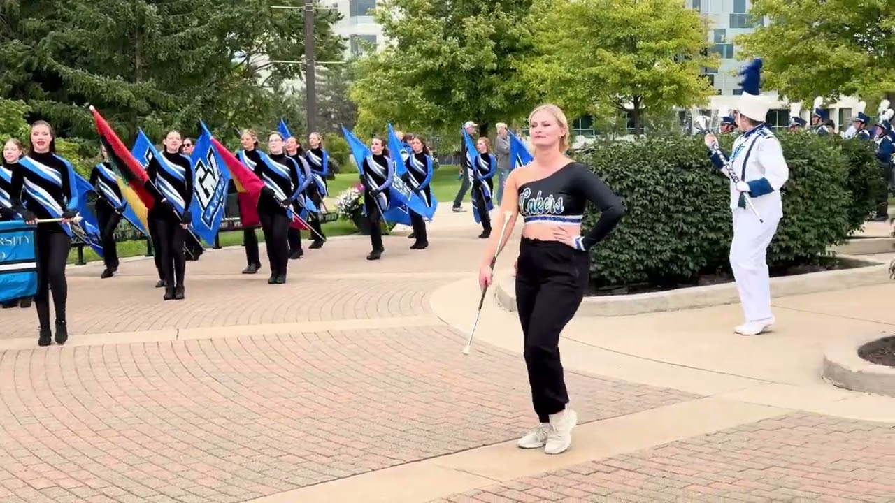 GVSU Marching Band - Clock Tower - 9/6/2025