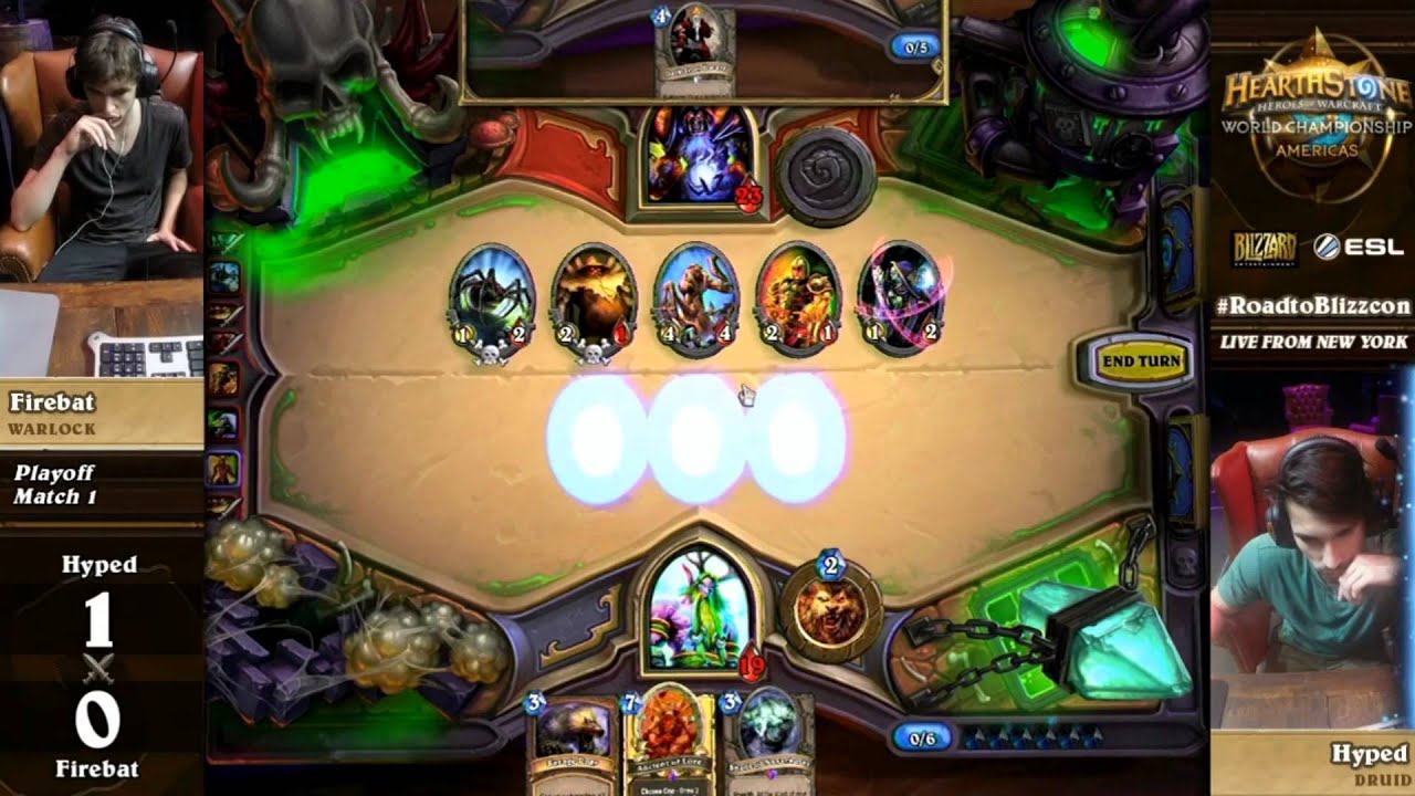 Hearthstone World Championship 2014 Americas Qualifier - Playoff - Firebat vs Hyped