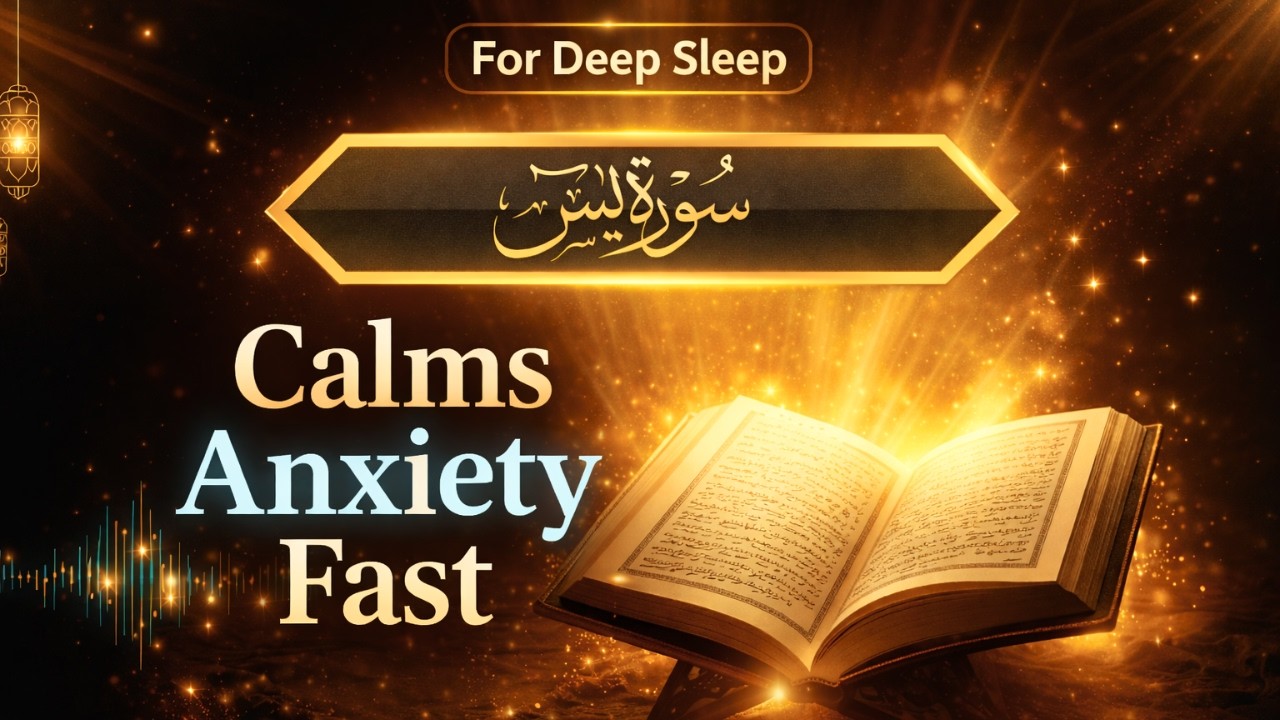 Listen Before Sleeping – Surah Yaseen Full | Relieves Stress & Brings Peace