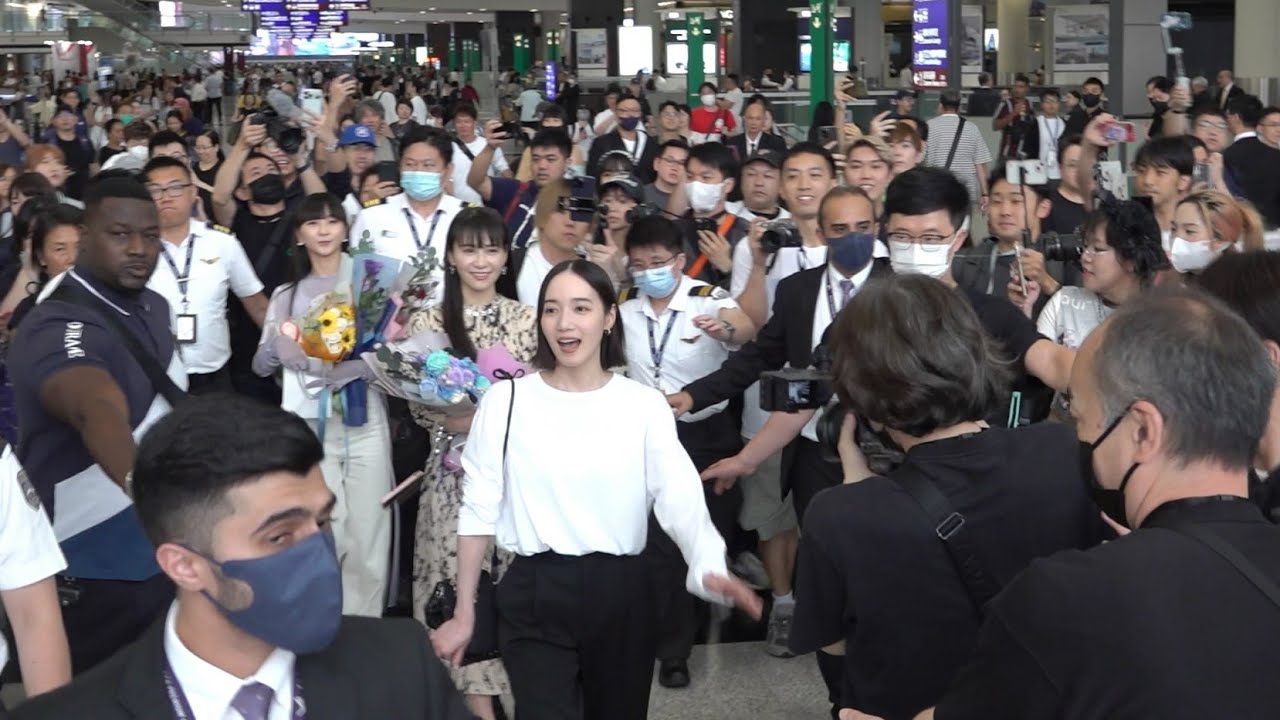 Perfume (パフューム) Hong Kong Airport Arrival 香港空港 20240607 (Tokyo Haneda→Hong Kong)