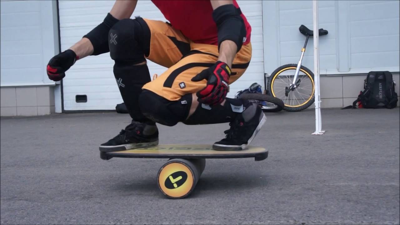 Новые трюки на балансборде от Романа / Balance board tricks