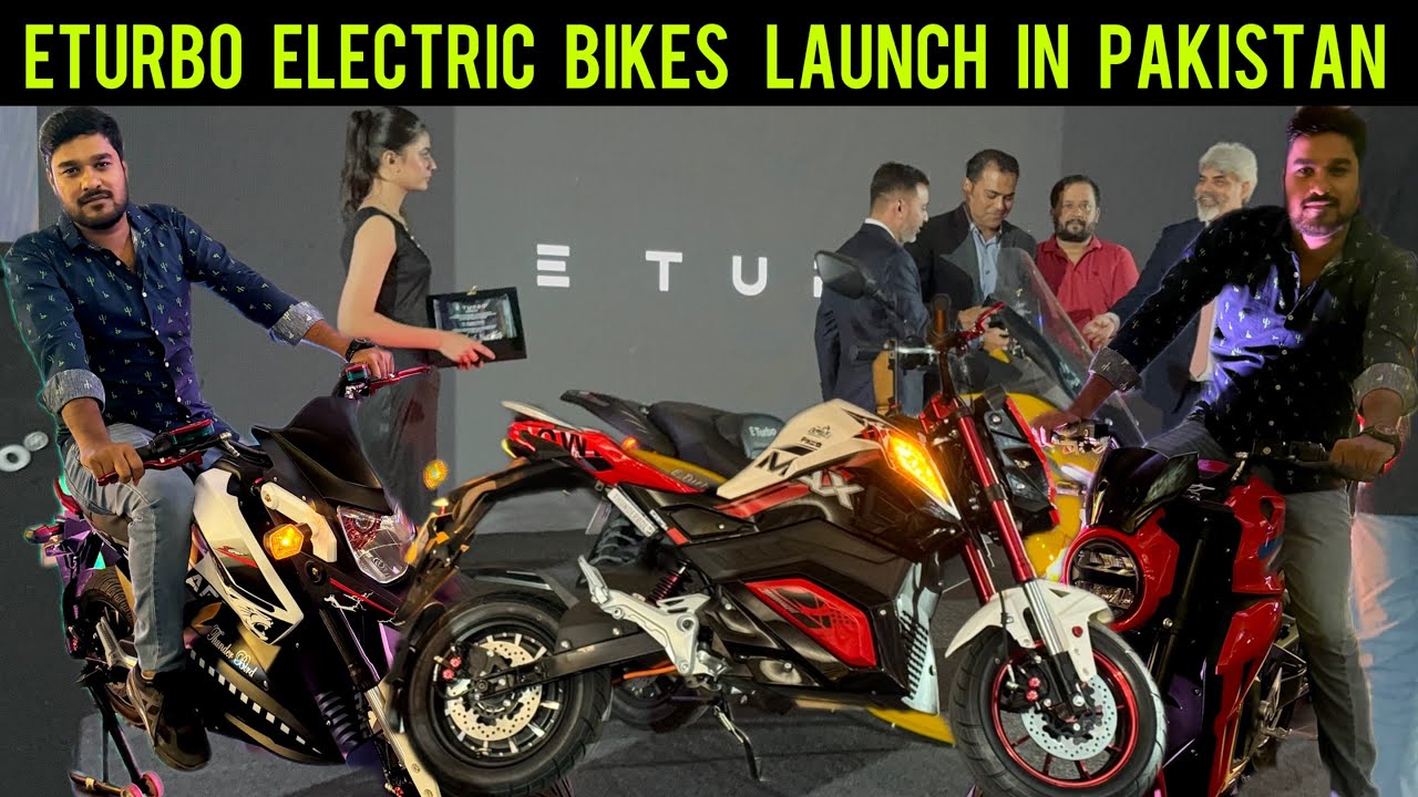 Eturbo Electric Bikes Launched in Karachi - Electric Vehicle Markets