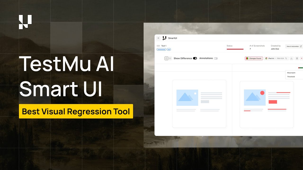 Smart Visual Regression Testing On Cloud 📱 | TestMu AI