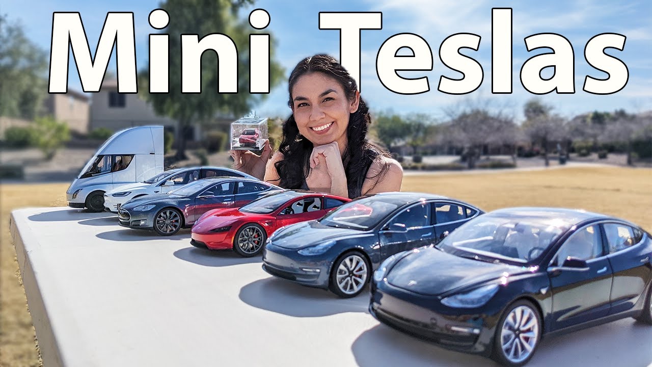 Вся моя коллекция литых Tesla