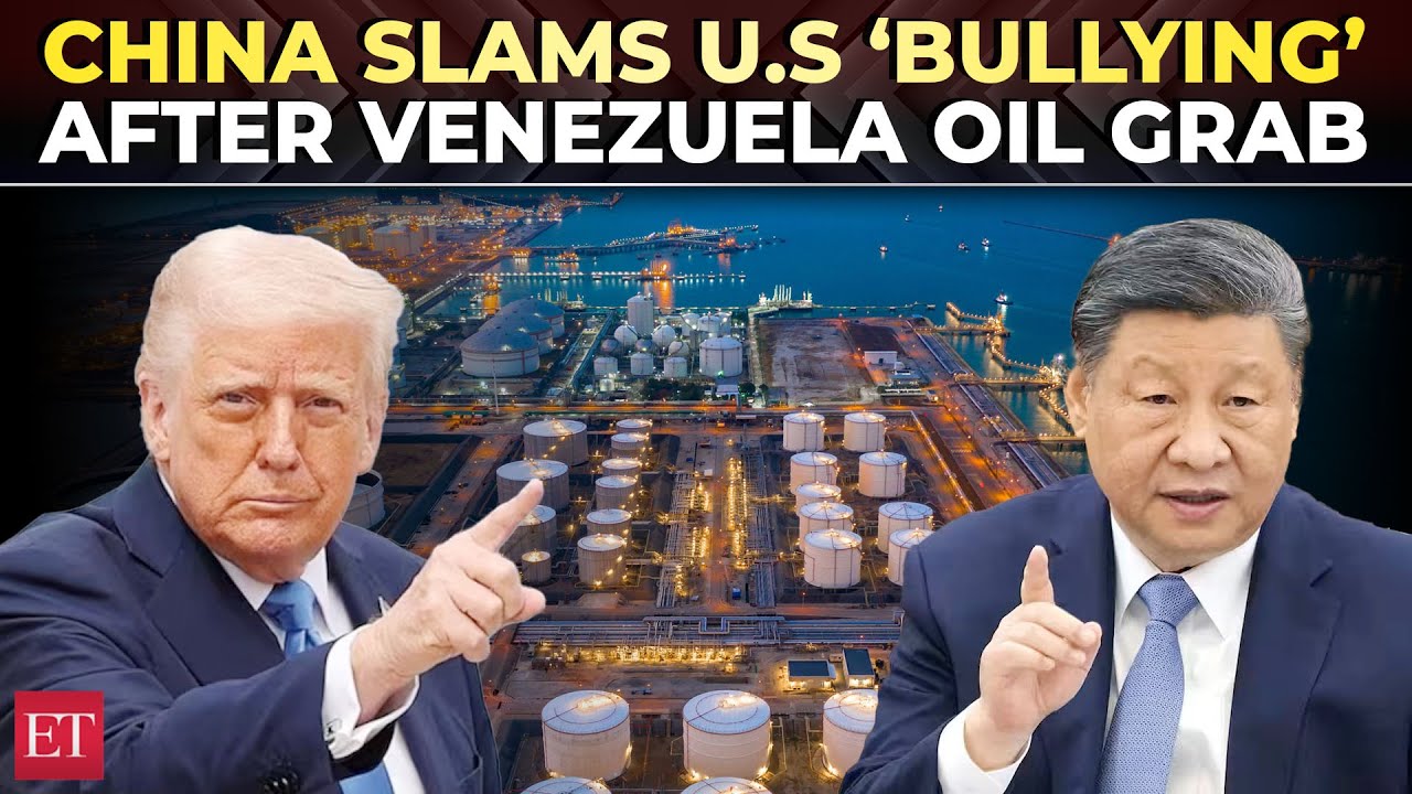 'An oil hijack' | China explodes at Trump, warns US weaponising Venezuelan oil to force Beijing out!