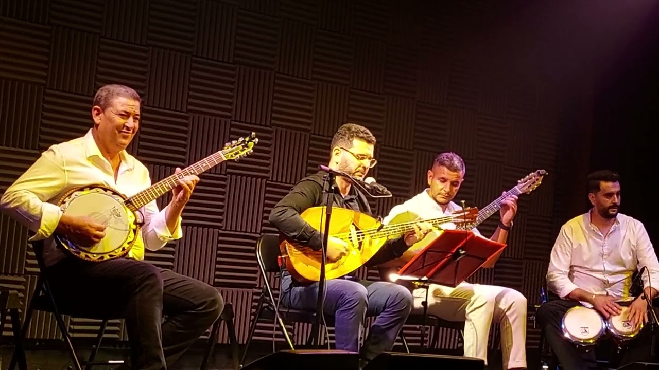 Adel Saadi au Centre Culturel Algérien de Paris, le 12/07/2025. Qâada châabi algérien.