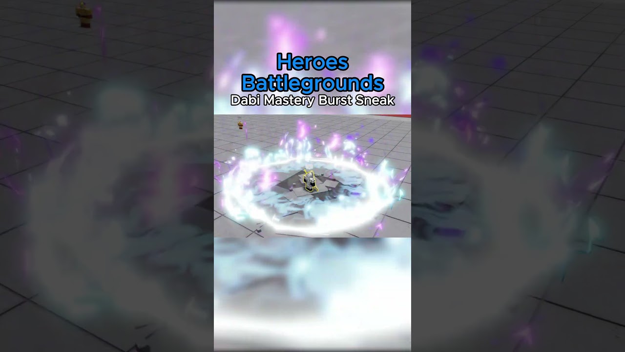 🔥💀 DABI MASTERY BURST SNEAK PEEK! 😱 (Heroes Battlegrounds Roblox) 