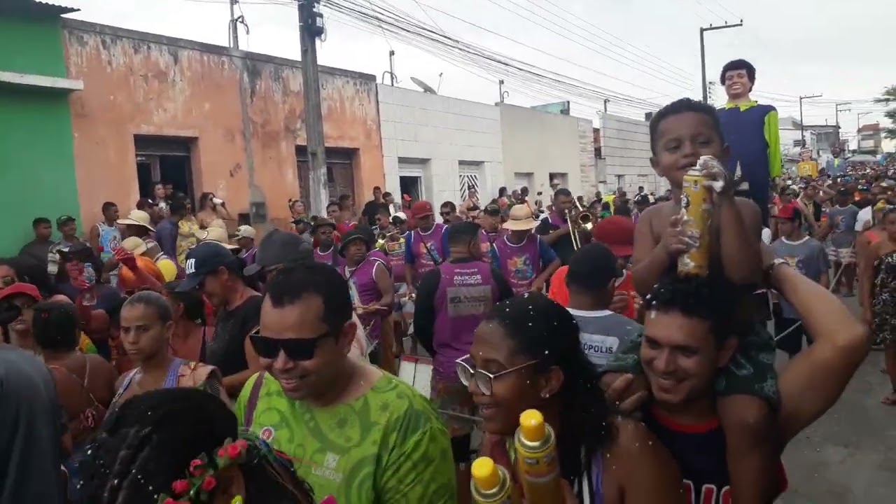 SEGUNDA DE CARNAVAL EM NEÓPOLIS/SE 2023 BLOCO ZÉ PEREIRA #carnaval2023