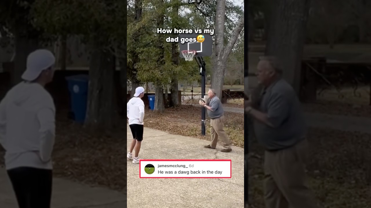 Pops is a horse legend 🔥😂