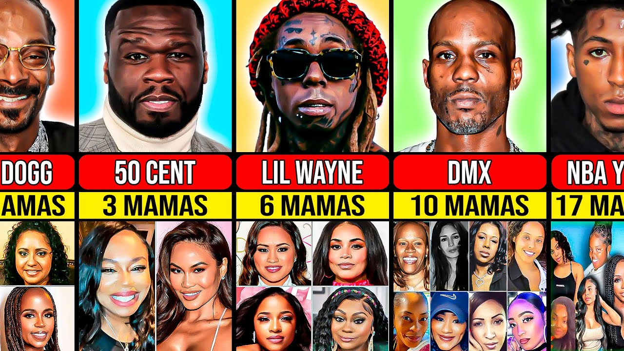 Famous Rappers With The Most Baby Mamas