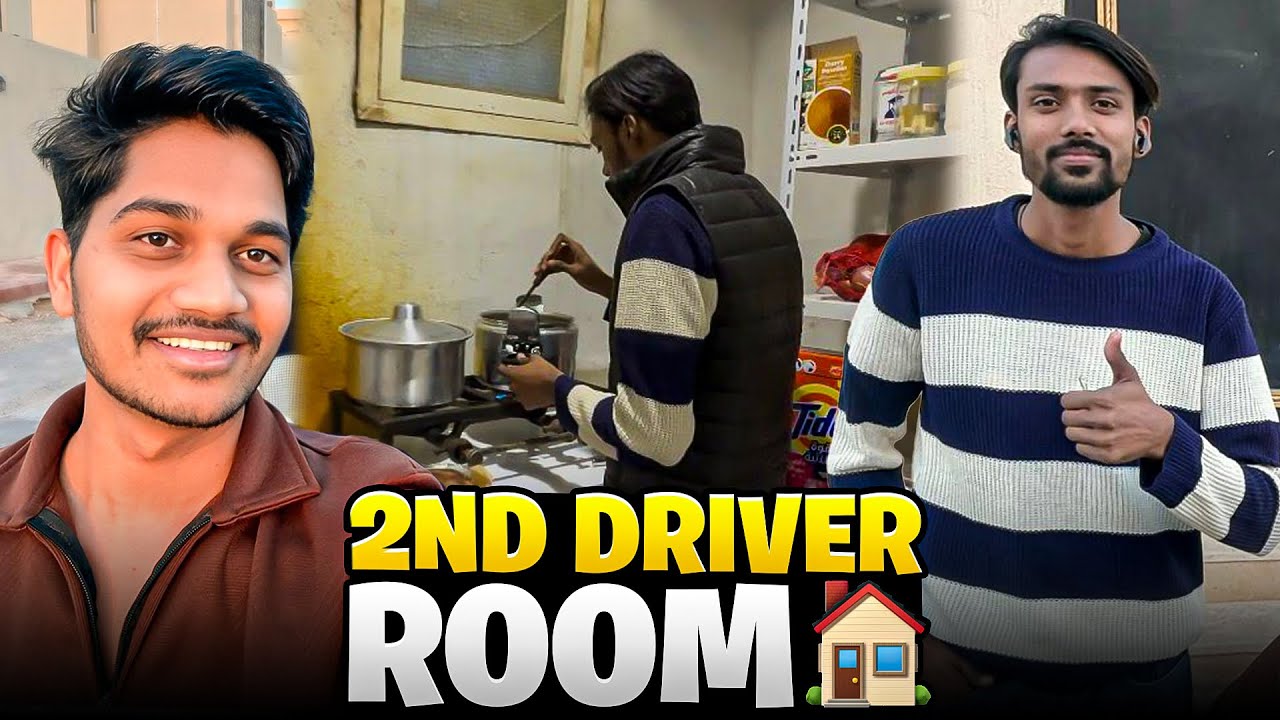 सेकंड ड्राइवर का शानदार रूम | Second Driver Room Tour 🇸🇦 