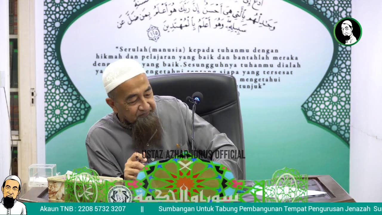 🔴 LiveUAI 08/03/2026 Kuliah Iftar Ustaz Azhar Idrus | Surau Al-Hikmah, Padang Midin