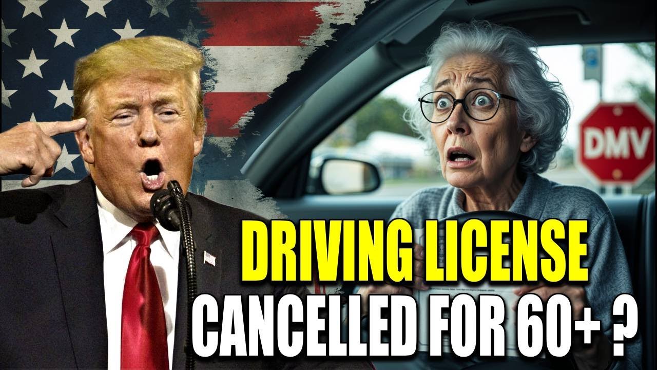 License CANCELLED for Seniors 60+? Shocking New Driving Law Starts This August!