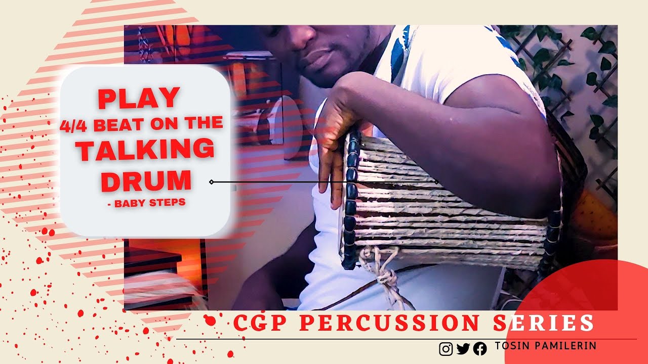 Before you play the HIGHLIFE beat on the Talking Drum!